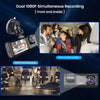 IntellegentChoice™ Infrared Night Vision Triple Lens Dash Cam